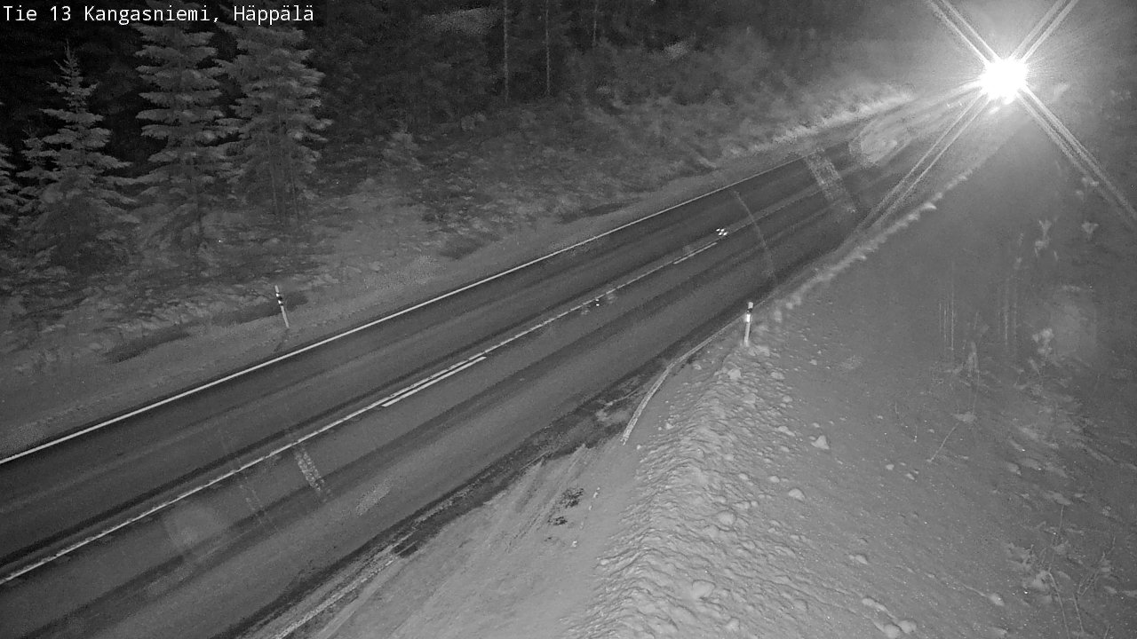 Weather Camera Image Väg 13 Kangasniemi, Häppälä, Kangasniemi, Etelä-Savo