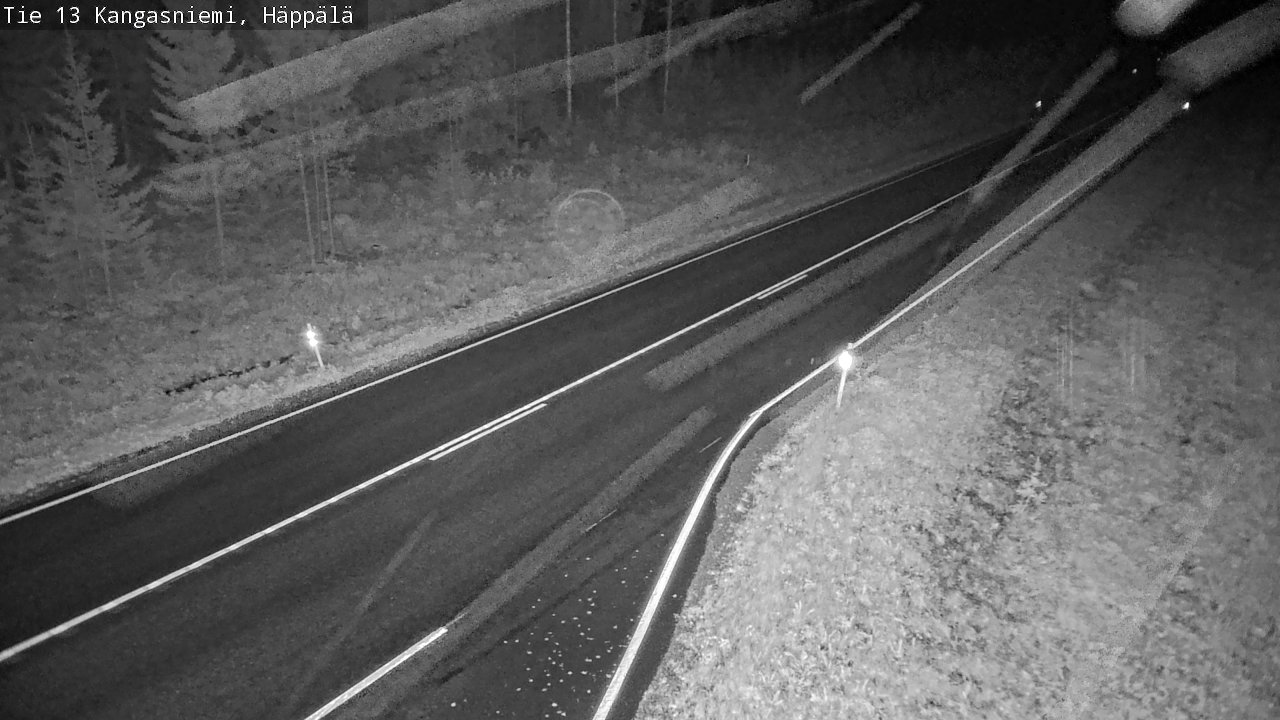 Weather Camera Image Road 13 Kangasniemi, Häppälä, Kangasniemi, Etelä-Savo
