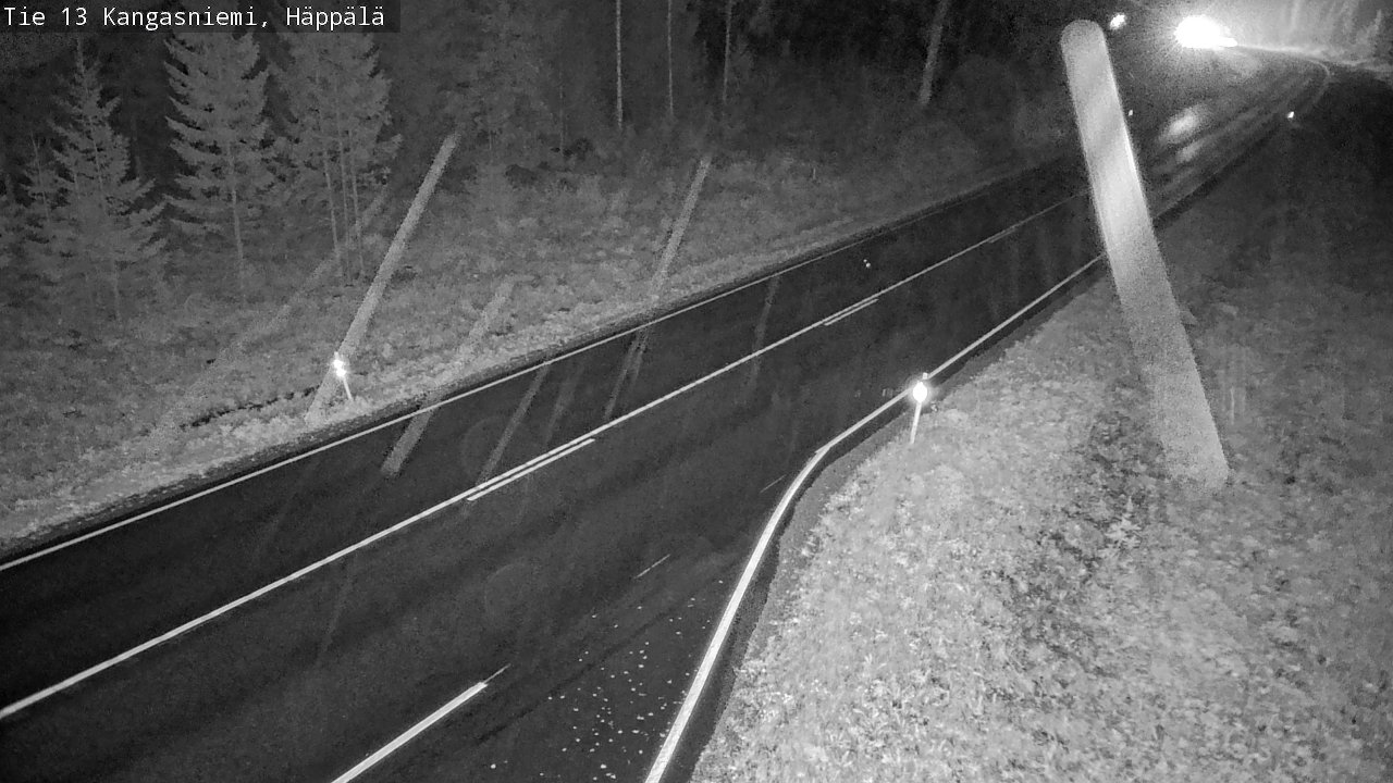Weather Camera Image Road 13 Kangasniemi, Häppälä, Kangasniemi, Etelä-Savo