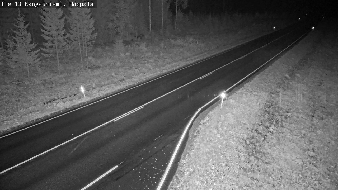 Weather Camera Image Road 13 Kangasniemi, Häppälä, Kangasniemi, Etelä-Savo