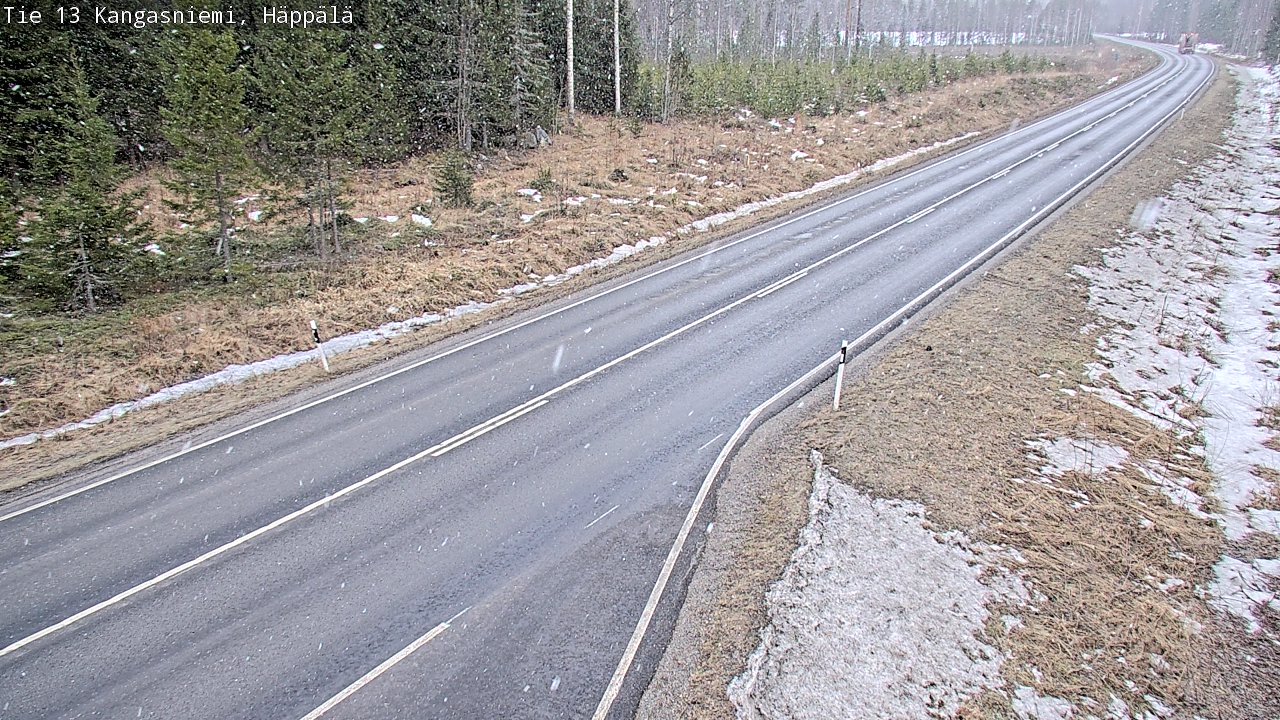 Kelikamerat Kuva Tie 13 Kangasniemi, Häppälä, Kangasniemi, Etelä-Savo