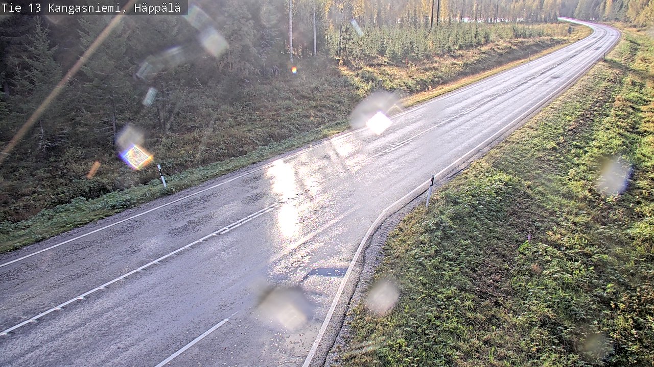 Weather Camera Image Road 13 Kangasniemi, Häppälä, Kangasniemi, Etelä-Savo