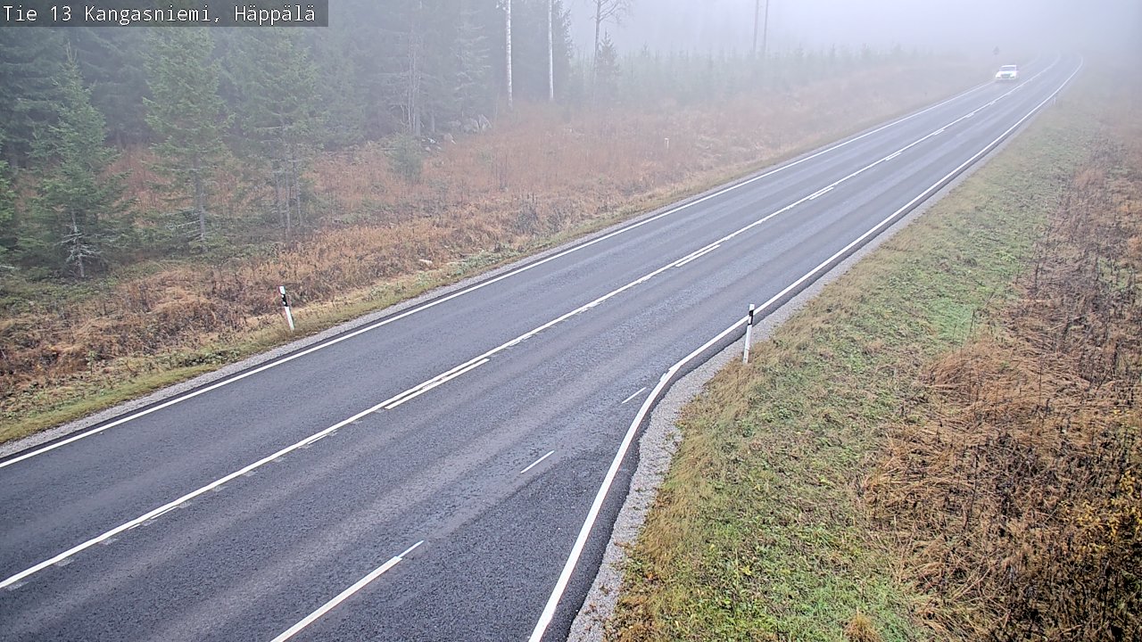 Kelikamerat Kuva Tie 13 Kangasniemi, Häppälä, Kangasniemi, Etelä-Savo