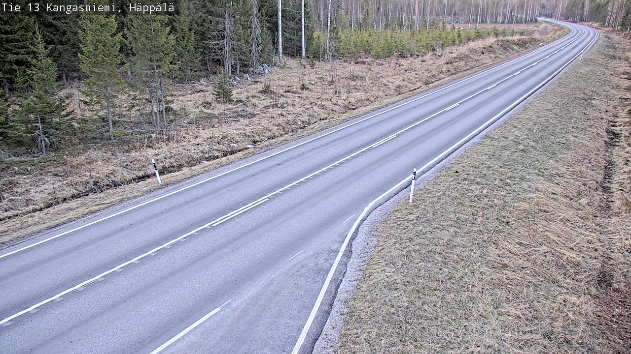 Kelikamerat Kuva Tie 13 Kangasniemi, Häppälä, Kangasniemi, Etelä-Savo