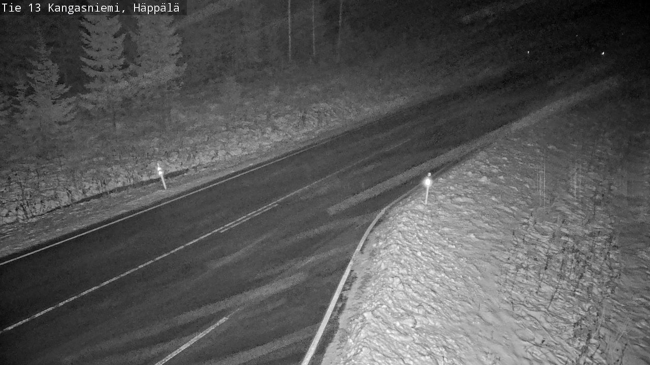 Weather Camera Image Väg 13 Kangasniemi, Häppälä, Kangasniemi, Etelä-Savo