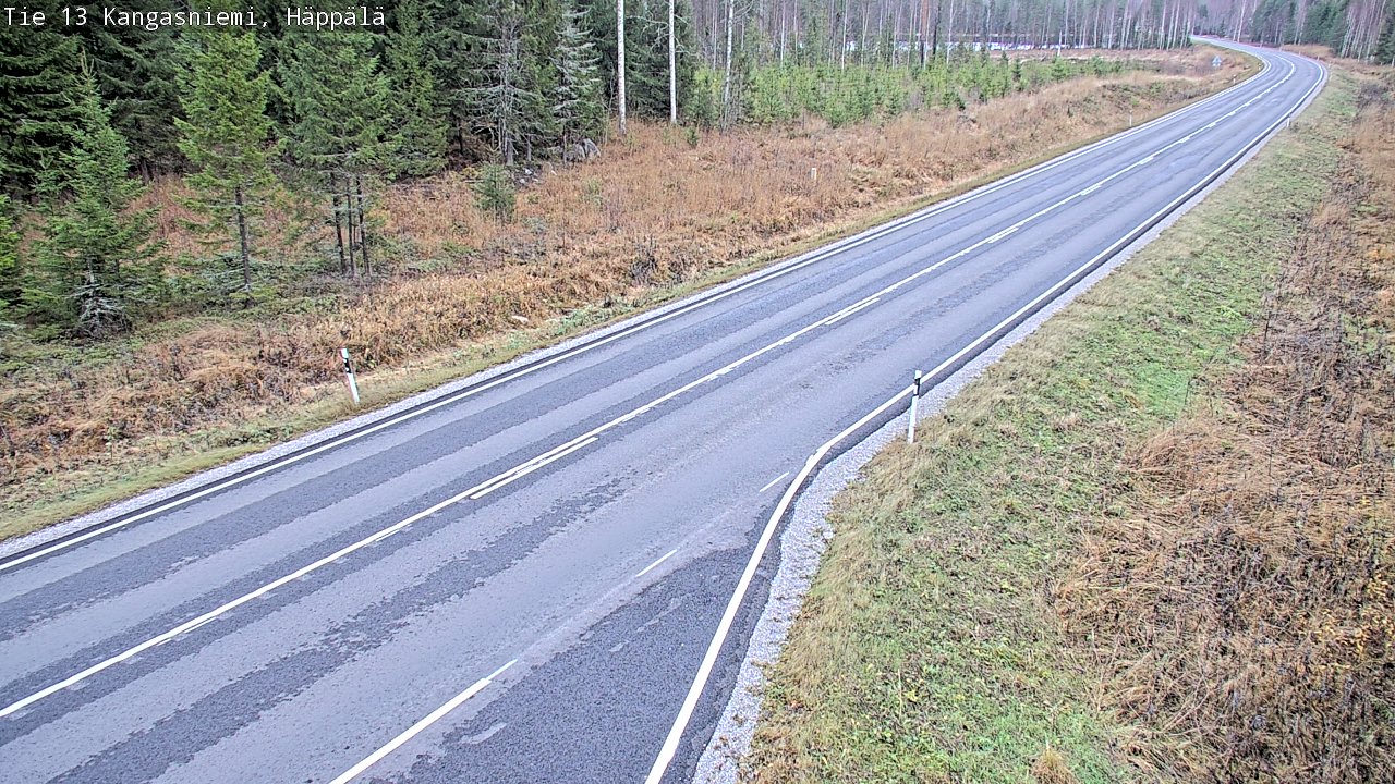 Kelikamerat Kuva Tie 13 Kangasniemi, Häppälä, Kangasniemi, Etelä-Savo