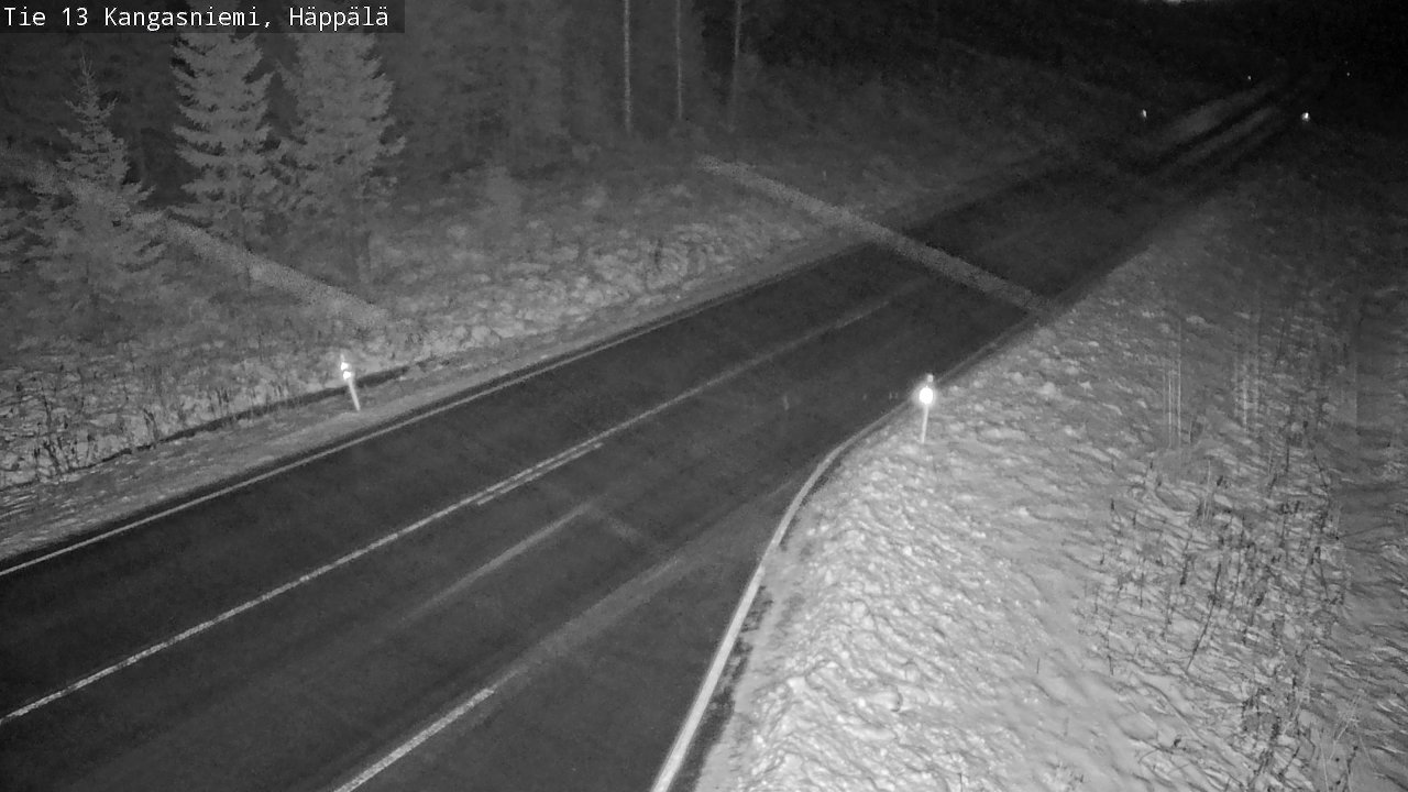 Weather Camera Image Väg 13 Kangasniemi, Häppälä, Kangasniemi, Etelä-Savo
