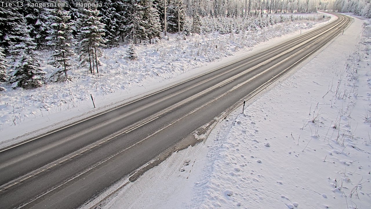 Weather Camera Image Road 13 Kangasniemi, Häppälä, Kangasniemi, Etelä-Savo