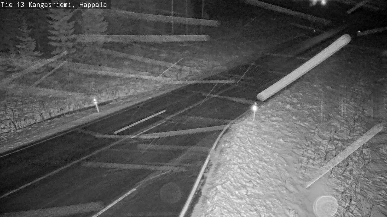 Weather Camera Image Väg 13 Kangasniemi, Häppälä, Kangasniemi, Etelä-Savo