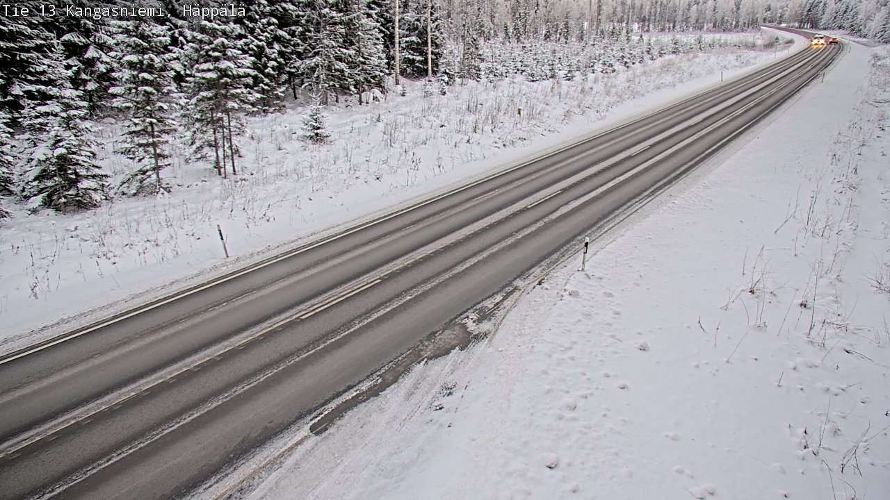 Kelikamerat Kuva Tie 13 Kangasniemi, Häppälä, Kangasniemi, Etelä-Savo