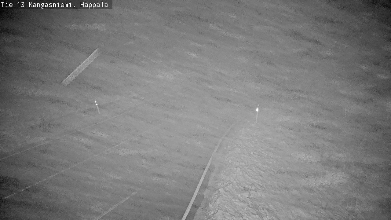 Weather Camera Image Väg 13 Kangasniemi, Häppälä, Kangasniemi, Etelä-Savo