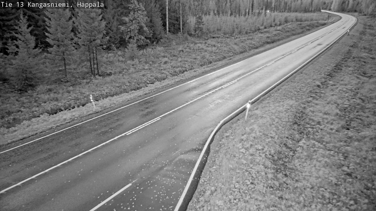 Weather Camera Image Road 13 Kangasniemi, Häppälä, Kangasniemi, Etelä-Savo