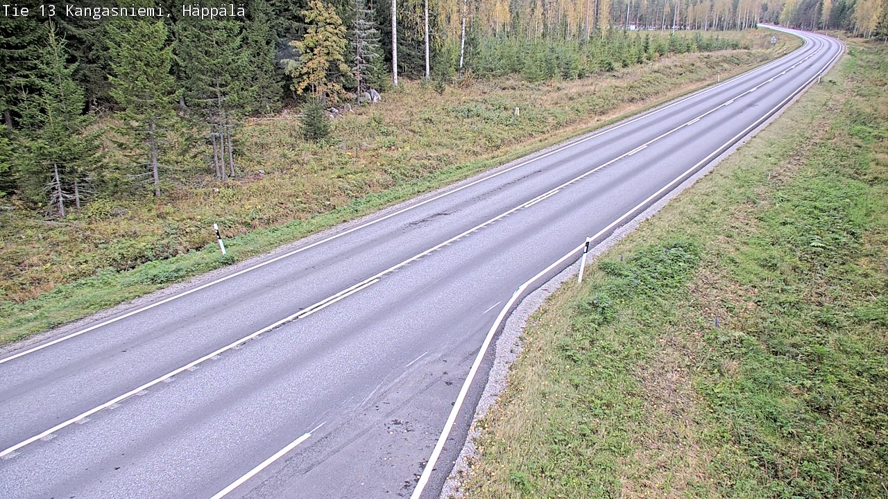 Kelikamerat Kuva Tie 13 Kangasniemi, Häppälä, Kangasniemi, Etelä-Savo