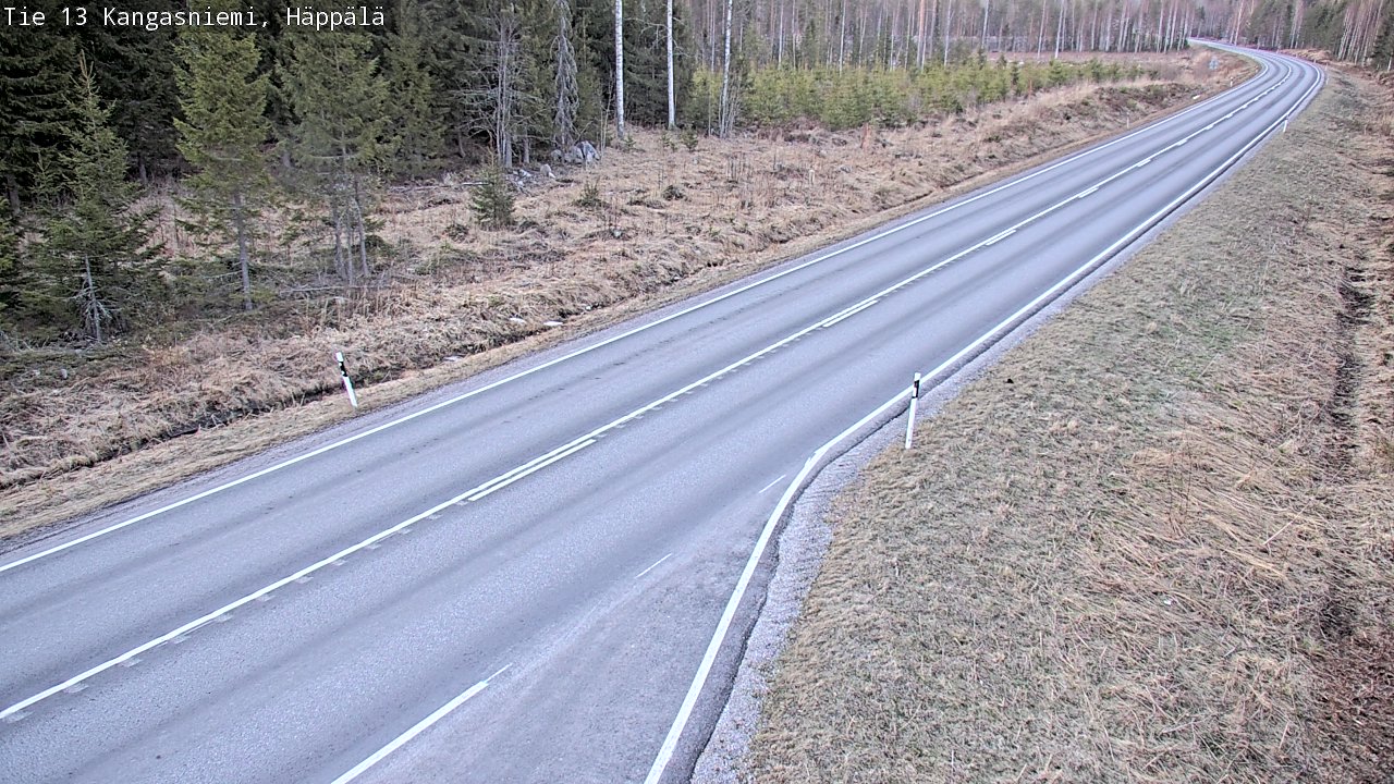 Kelikamerat Kuva Tie 13 Kangasniemi, Häppälä, Kangasniemi, Etelä-Savo
