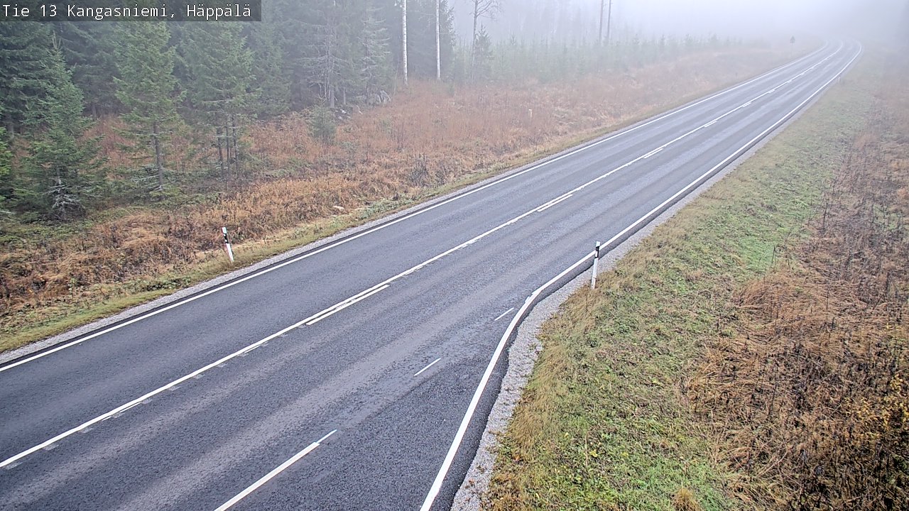 Kelikamerat Kuva Tie 13 Kangasniemi, Häppälä, Kangasniemi, Etelä-Savo