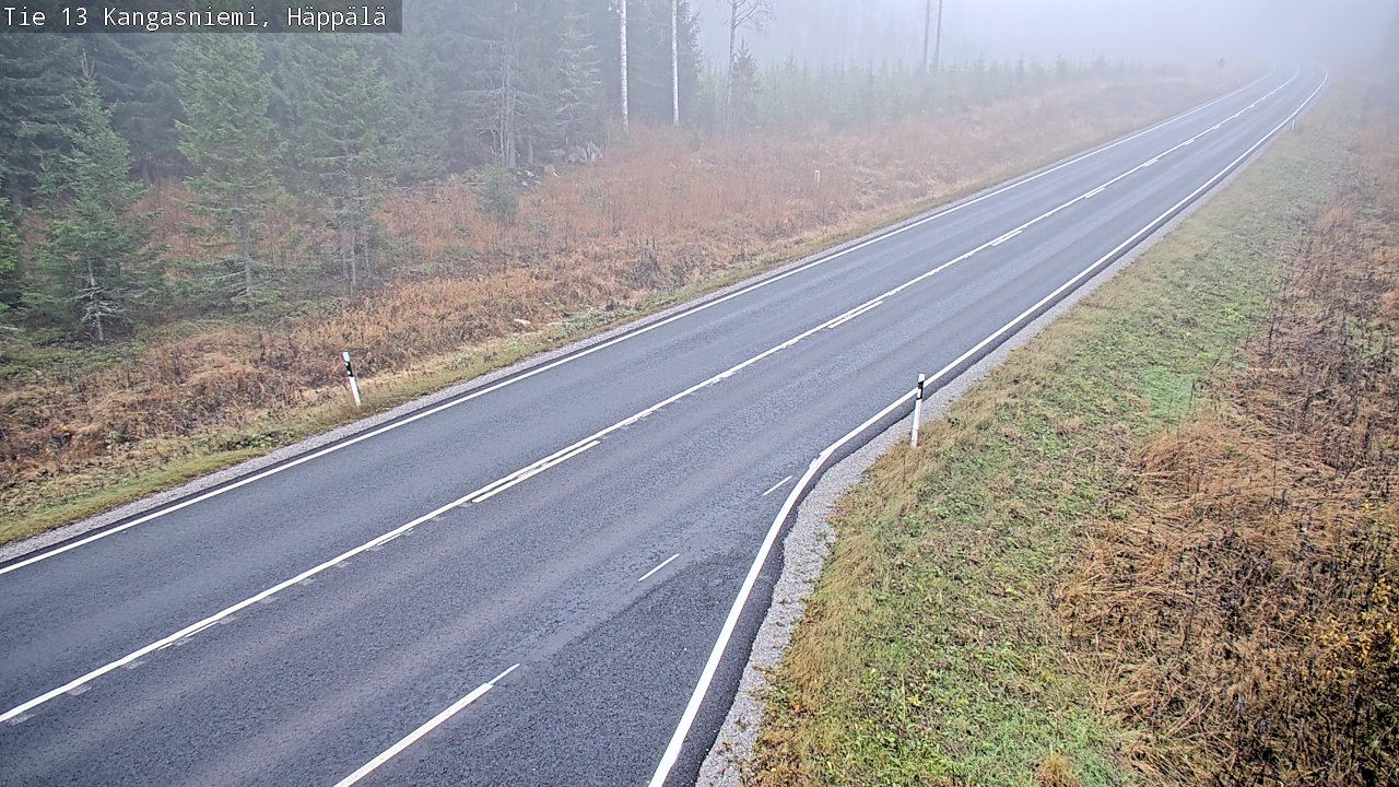 Kelikamerat Kuva Tie 13 Kangasniemi, Häppälä, Kangasniemi, Etelä-Savo