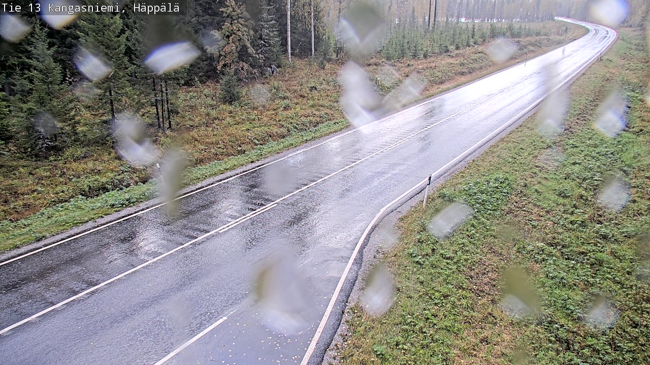 Weather Camera Image Road 13 Kangasniemi, Häppälä, Kangasniemi, Etelä-Savo