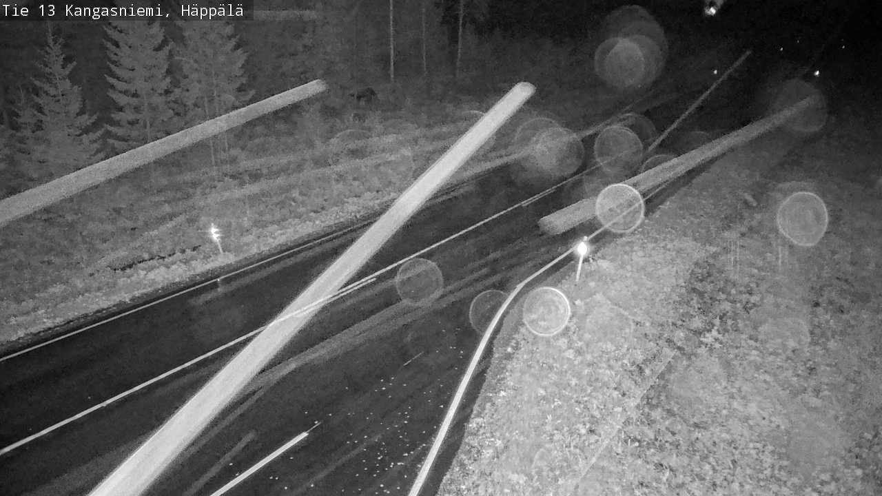Weather Camera Image Road 13 Kangasniemi, Häppälä, Kangasniemi, Etelä-Savo