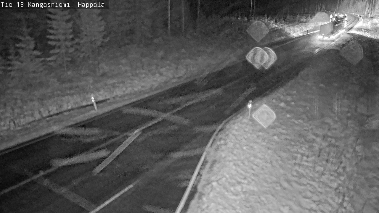 Weather Camera Image Väg 13 Kangasniemi, Häppälä, Kangasniemi, Etelä-Savo