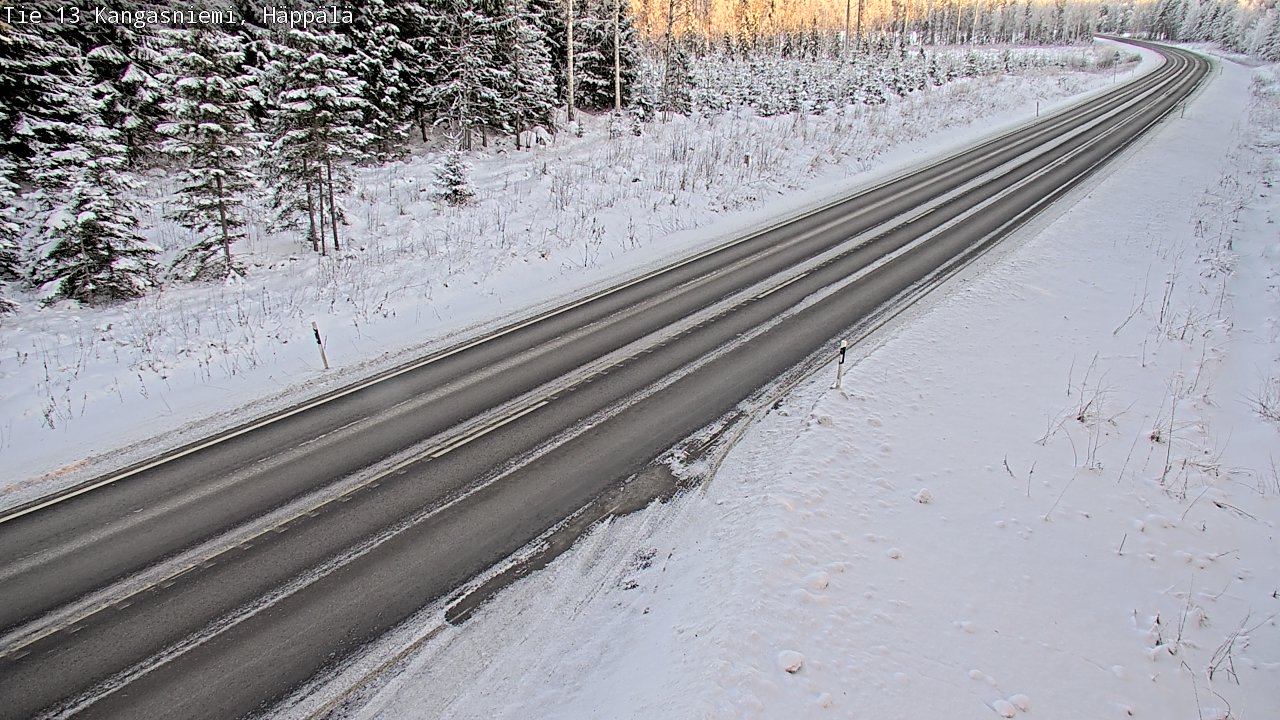 Kelikamerat Kuva Tie 13 Kangasniemi, Häppälä, Kangasniemi, Etelä-Savo