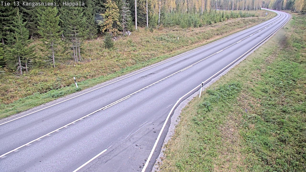 Kelikamerat Kuva Tie 13 Kangasniemi, Häppälä, Kangasniemi, Etelä-Savo