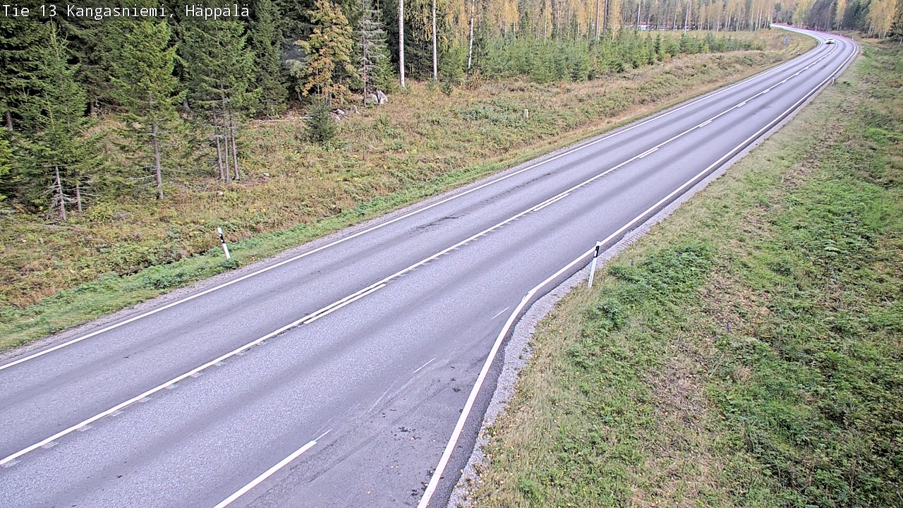 Kelikamerat Kuva Tie 13 Kangasniemi, Häppälä, Kangasniemi, Etelä-Savo