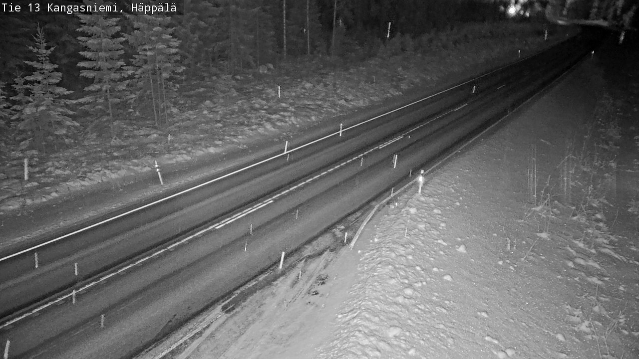 Kelikamerat Kuva Tie 13 Kangasniemi, Häppälä, Kangasniemi, Etelä-Savo
