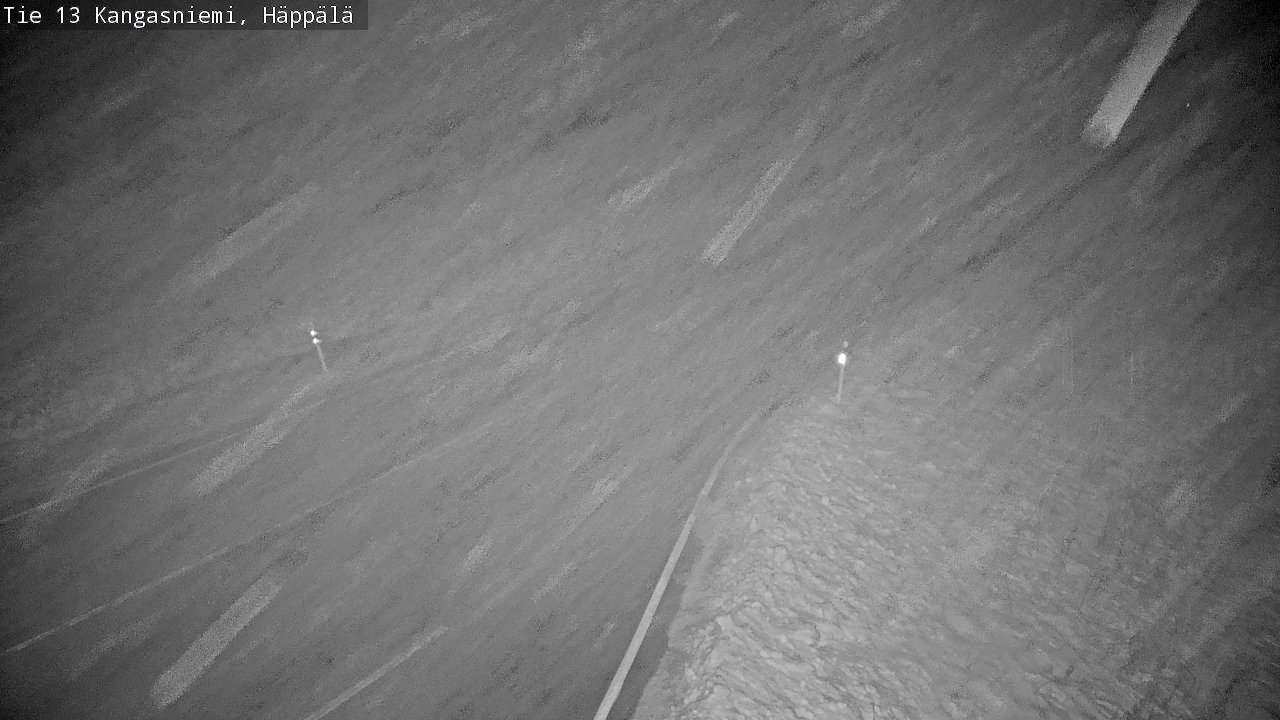 Weather Camera Image Väg 13 Kangasniemi, Häppälä, Kangasniemi, Etelä-Savo