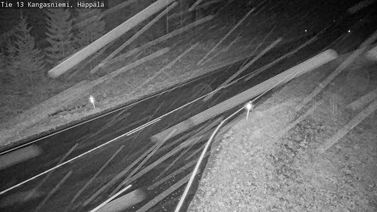 Weather Camera Image Road 13 Kangasniemi, Häppälä, Kangasniemi, Etelä-Savo