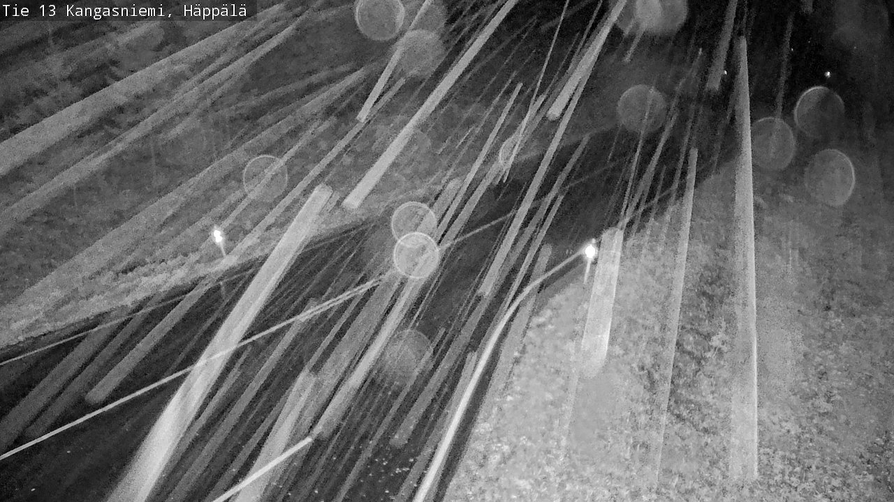 Weather Camera Image Road 13 Kangasniemi, Häppälä, Kangasniemi, Etelä-Savo
