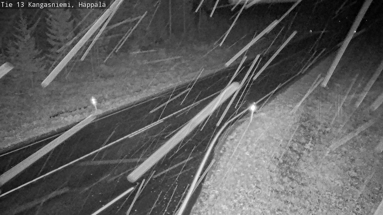 Weather Camera Image Road 13 Kangasniemi, Häppälä, Kangasniemi, Etelä-Savo