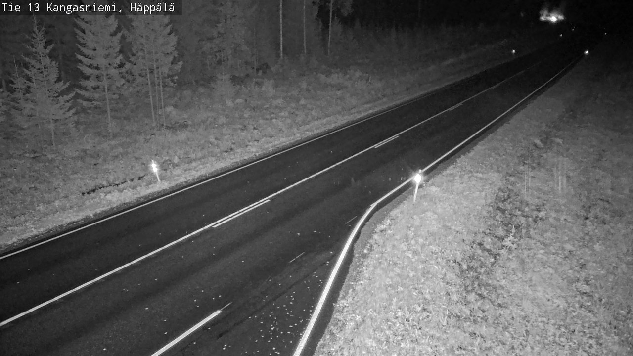 Weather Camera Image Road 13 Kangasniemi, Häppälä, Kangasniemi, Etelä-Savo