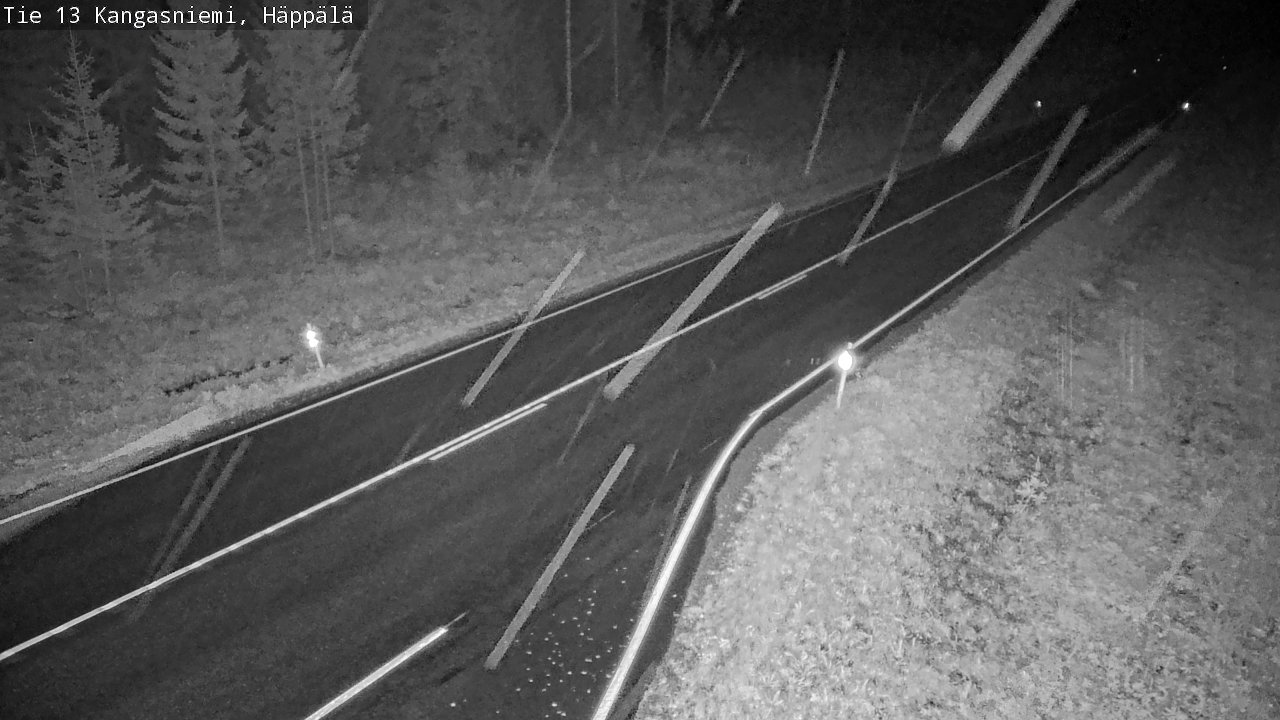 Weather Camera Image Road 13 Kangasniemi, Häppälä, Kangasniemi, Etelä-Savo