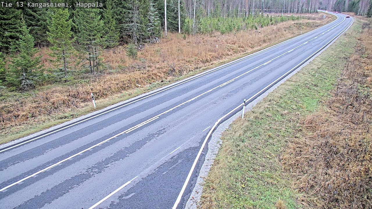 Kelikamerat Kuva Tie 13 Kangasniemi, Häppälä, Kangasniemi, Etelä-Savo