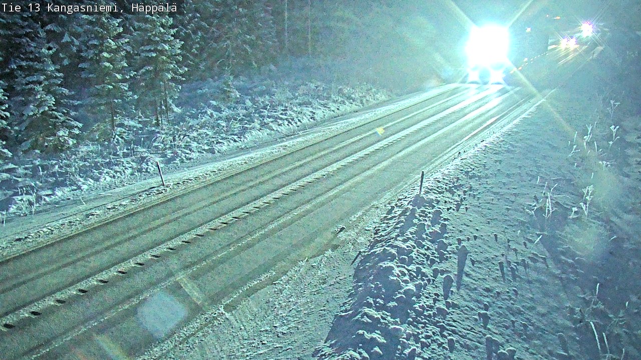 Weather Camera Image Väg 13 Kangasniemi, Häppälä, Kangasniemi, Etelä-Savo