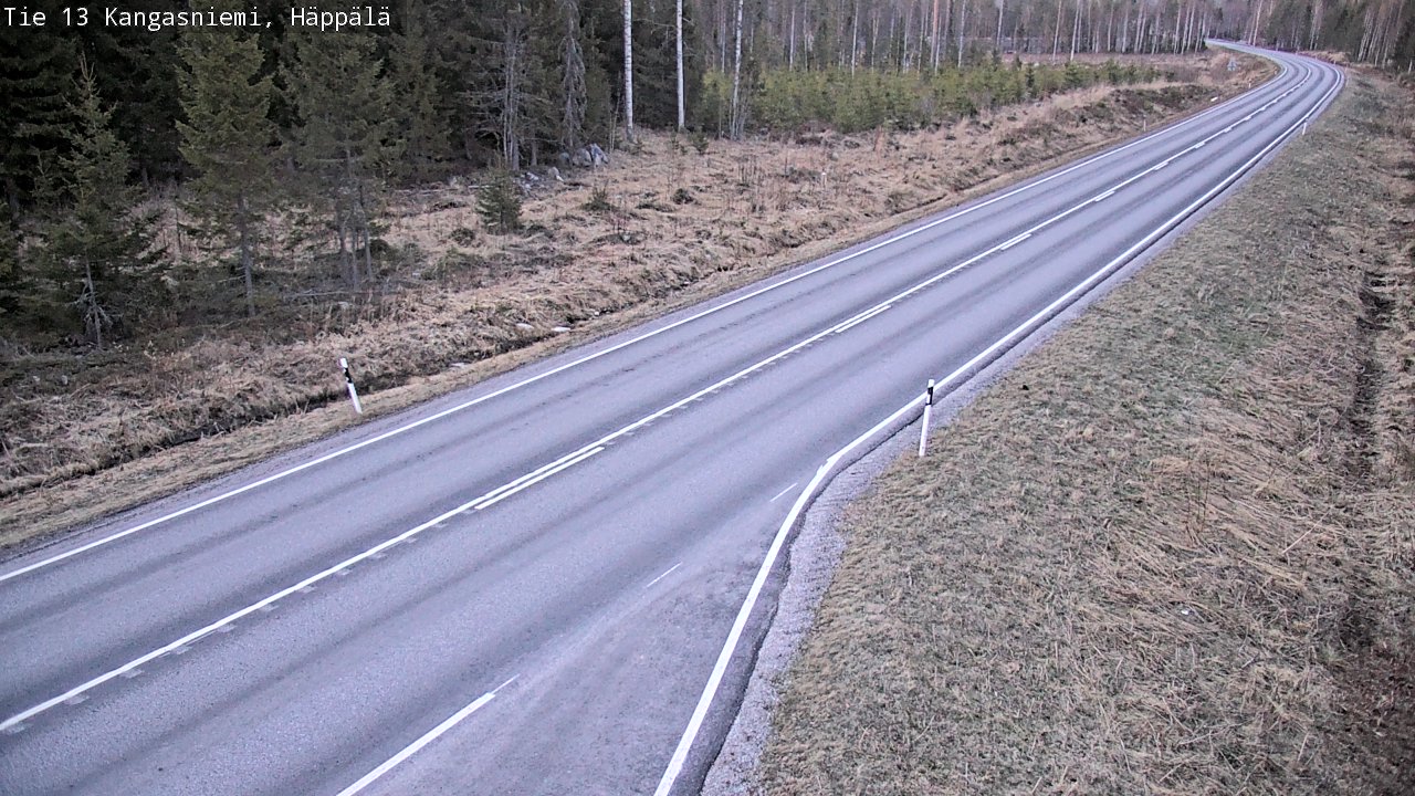 Kelikamerat Kuva Tie 13 Kangasniemi, Häppälä, Kangasniemi, Etelä-Savo