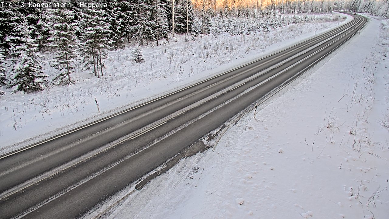Kelikamerat Kuva Tie 13 Kangasniemi, Häppälä, Kangasniemi, Etelä-Savo