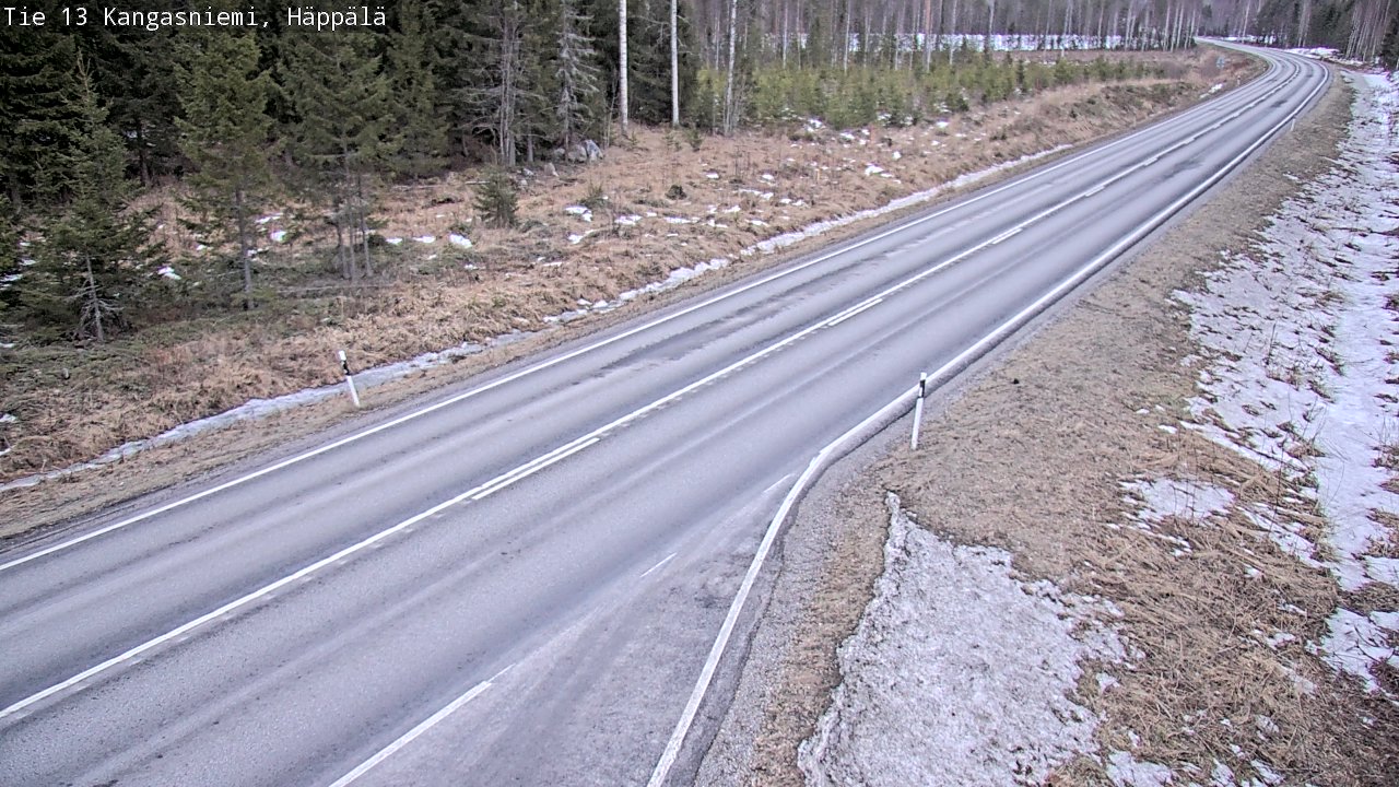 Kelikamerat Kuva Tie 13 Kangasniemi, Häppälä, Kangasniemi, Etelä-Savo