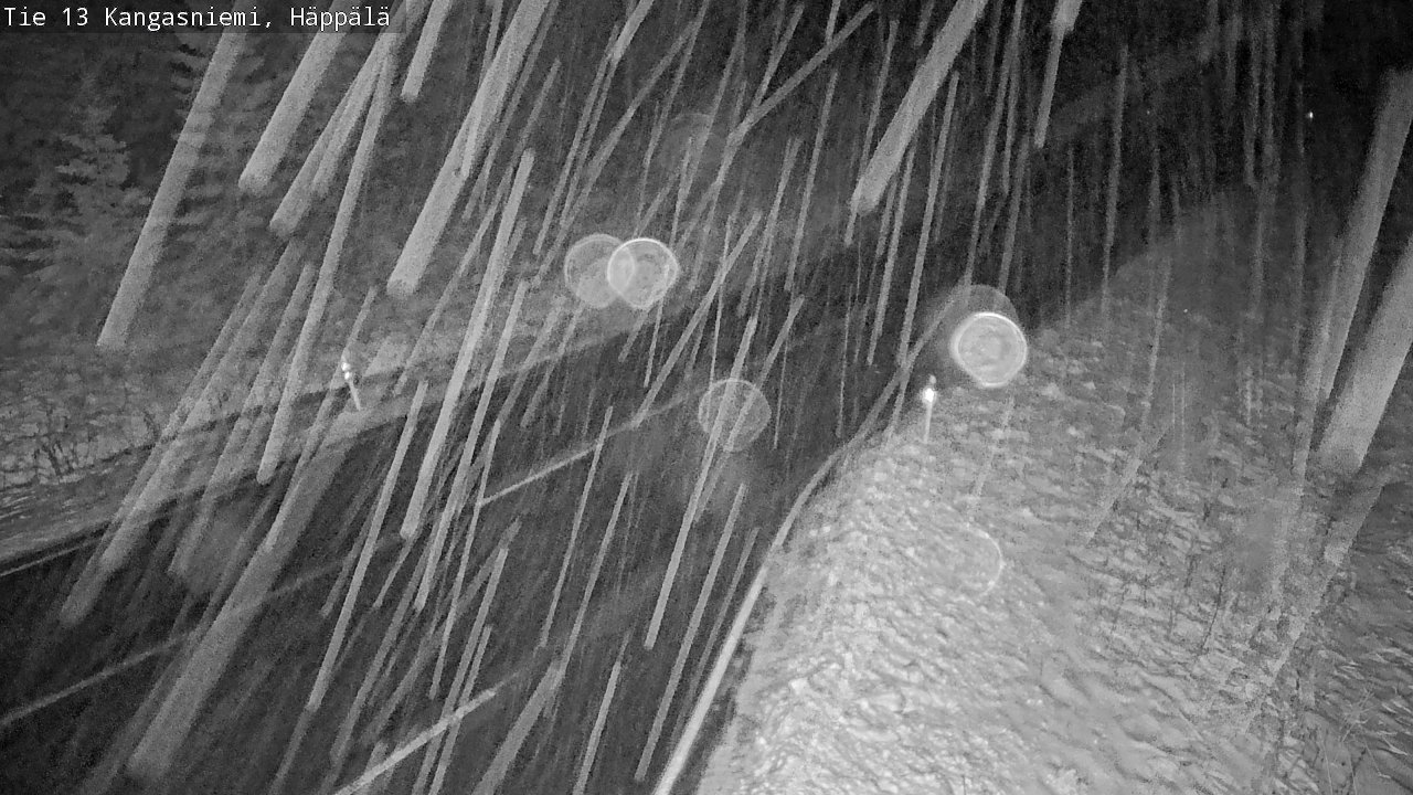 Weather Camera Image Väg 13 Kangasniemi, Häppälä, Kangasniemi, Etelä-Savo
