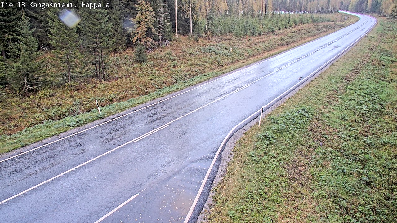 Weather Camera Image Road 13 Kangasniemi, Häppälä, Kangasniemi, Etelä-Savo