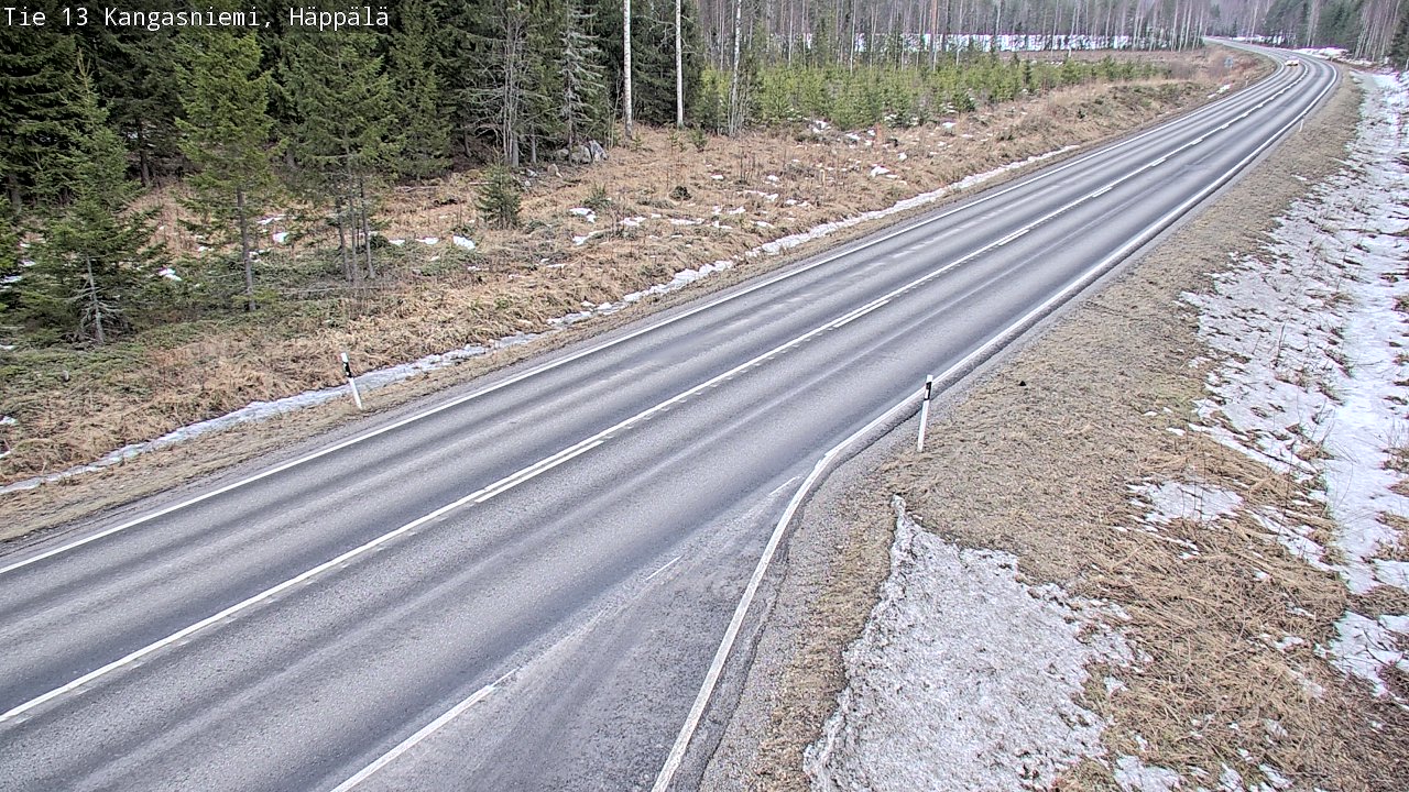 Kelikamerat Kuva Tie 13 Kangasniemi, Häppälä, Kangasniemi, Etelä-Savo