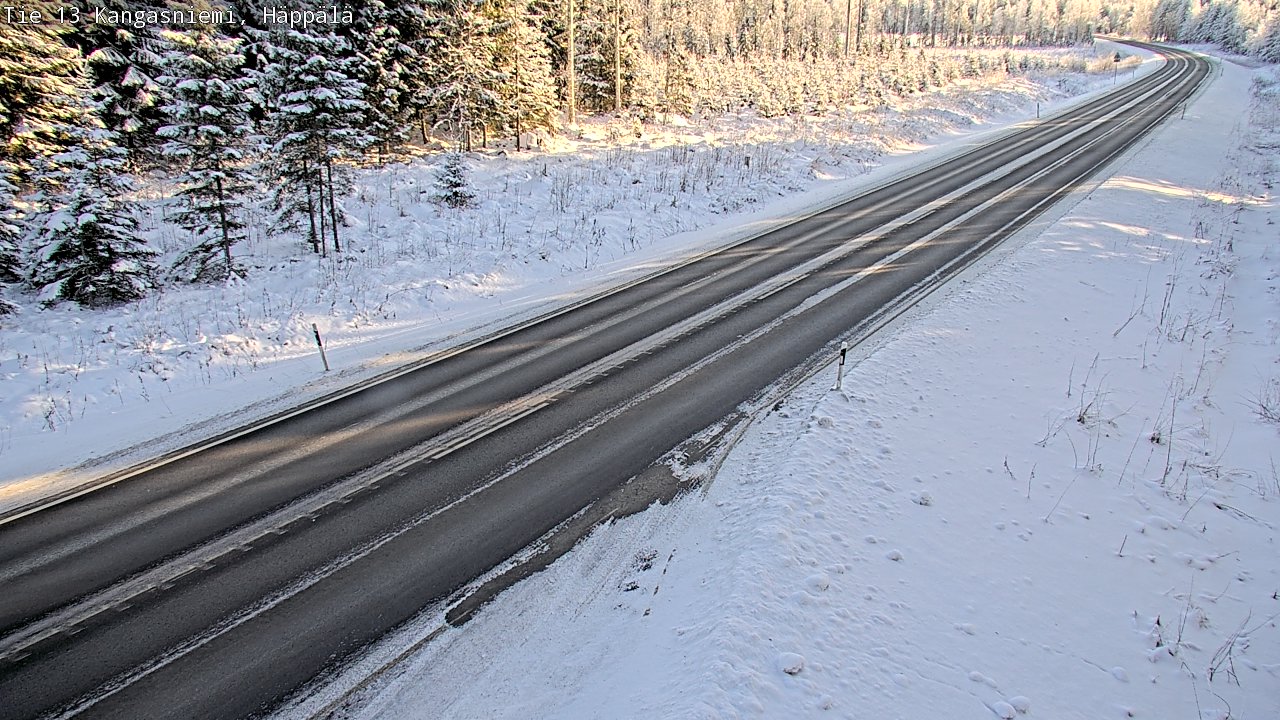 Weather Camera Image Road 13 Kangasniemi, Häppälä, Kangasniemi, Etelä-Savo