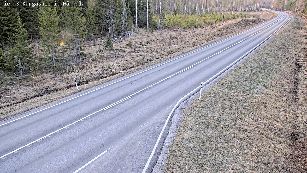 Weather Camera Image Road 13 Kangasniemi, Häppälä, Kangasniemi, Etelä-Savo