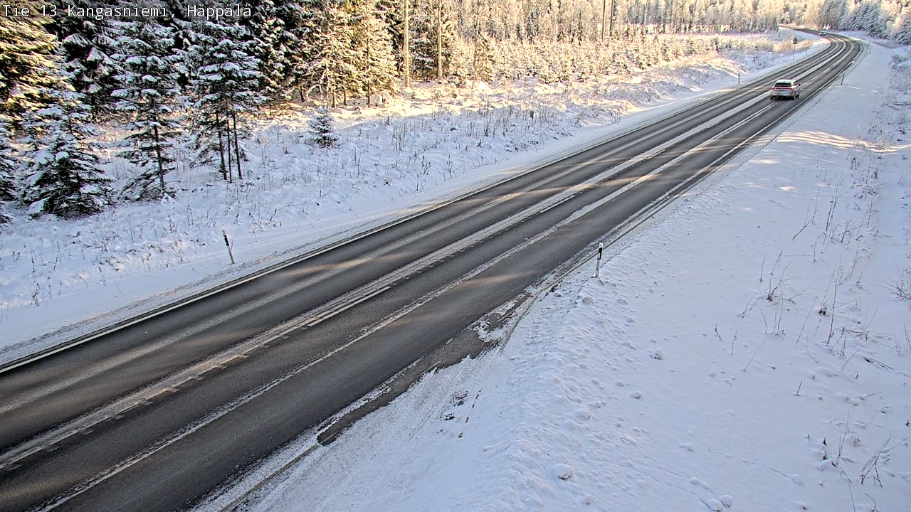 Weather Camera Image Road 13 Kangasniemi, Häppälä, Kangasniemi, Etelä-Savo