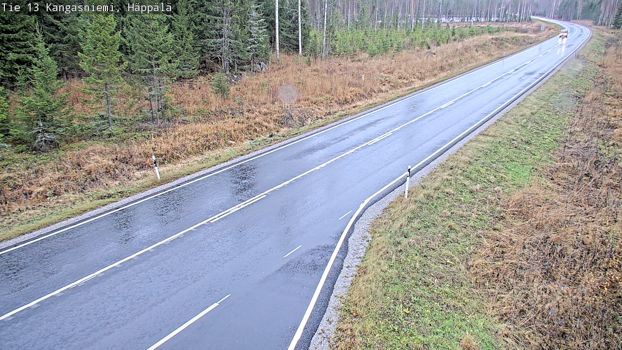 Weather Camera Image Road 13 Kangasniemi, Häppälä, Kangasniemi, Etelä-Savo