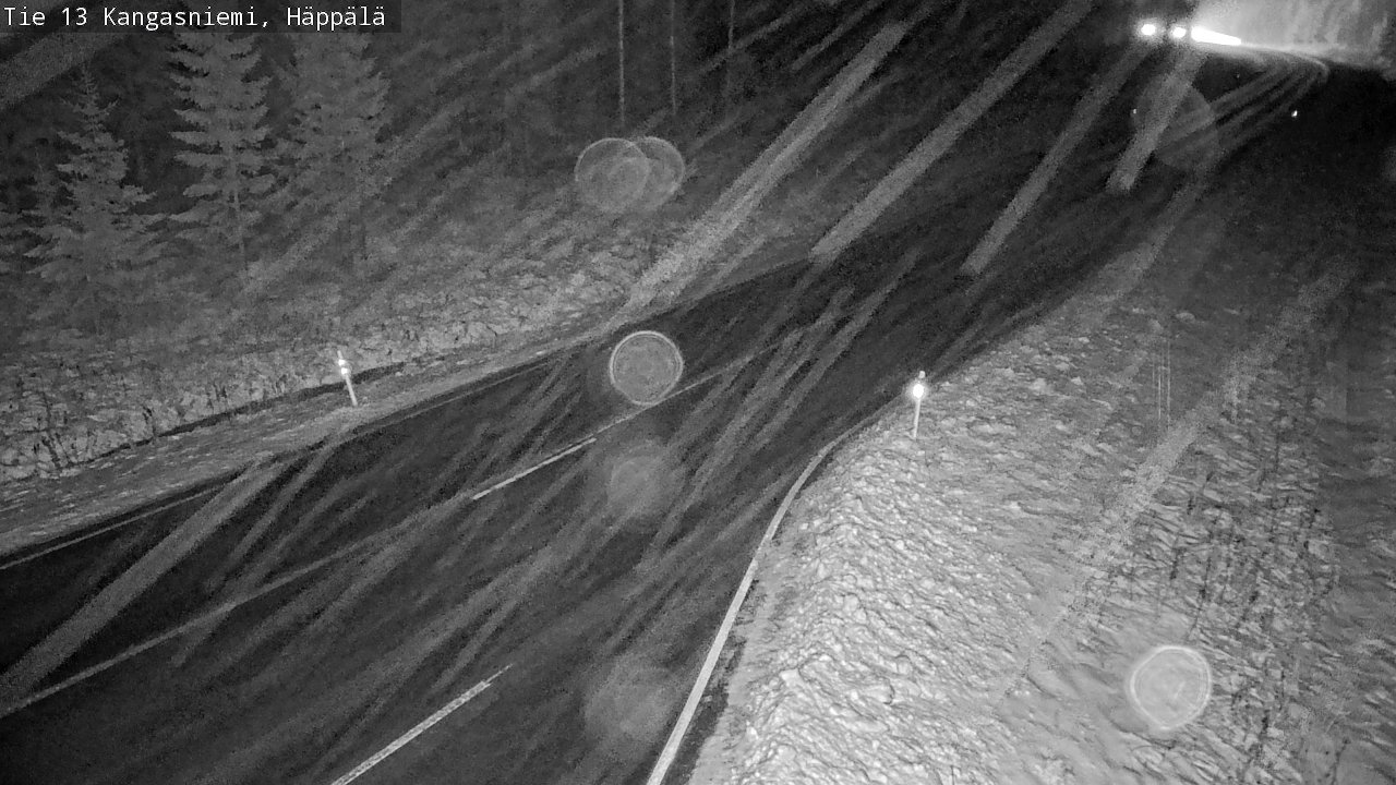 Weather Camera Image Väg 13 Kangasniemi, Häppälä, Kangasniemi, Etelä-Savo