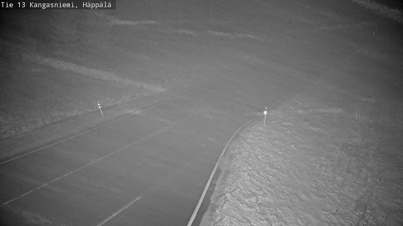 Weather Camera Image Väg 13 Kangasniemi, Häppälä, Kangasniemi, Etelä-Savo