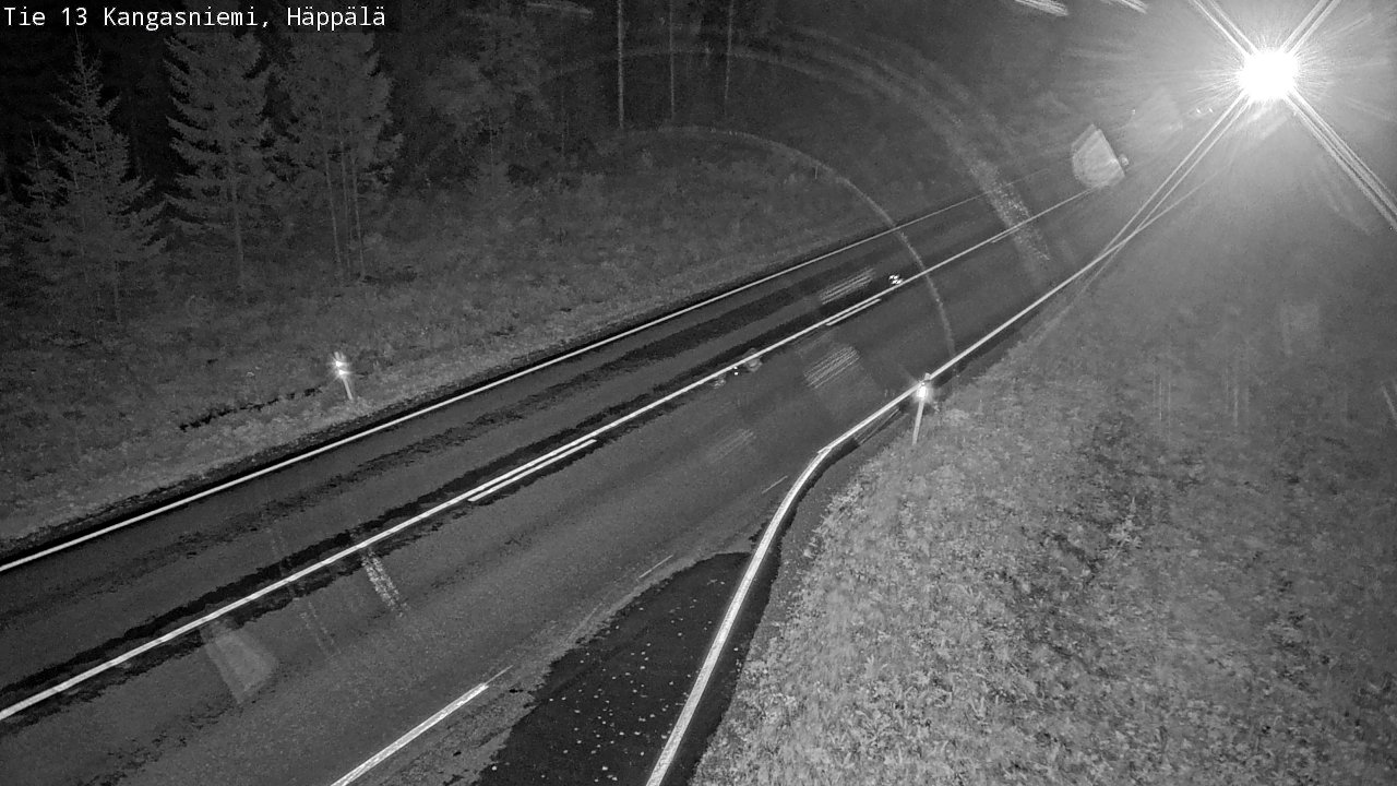 Weather Camera Image Road 13 Kangasniemi, Häppälä, Kangasniemi, Etelä-Savo