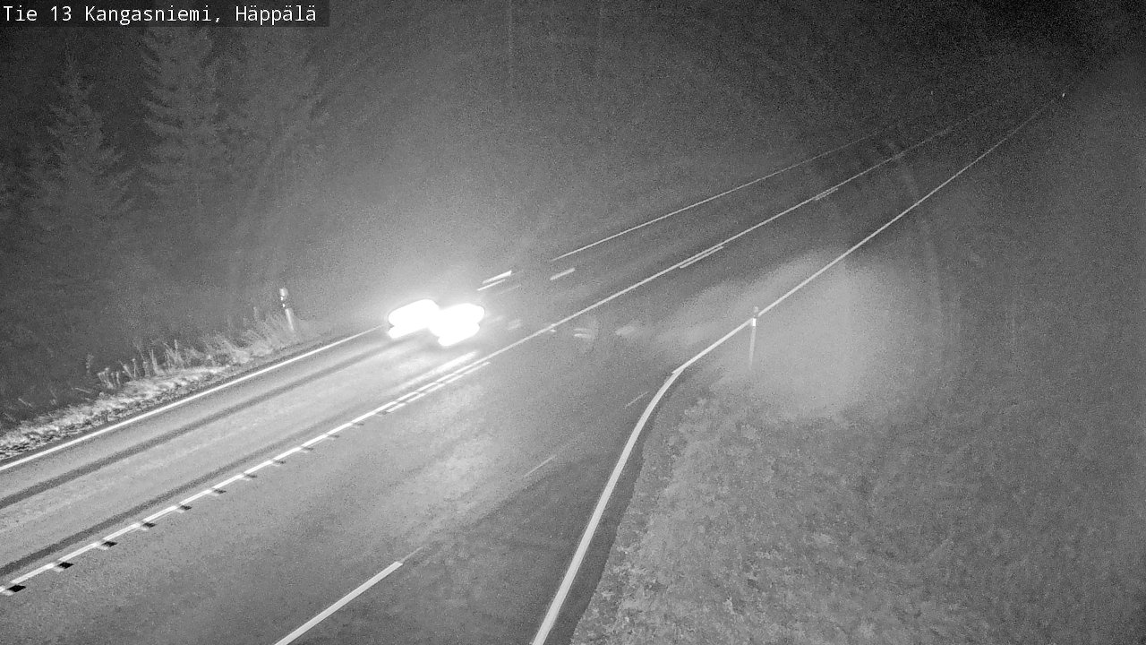 Kelikamerat Kuva Tie 13 Kangasniemi, Häppälä, Kangasniemi, Etelä-Savo