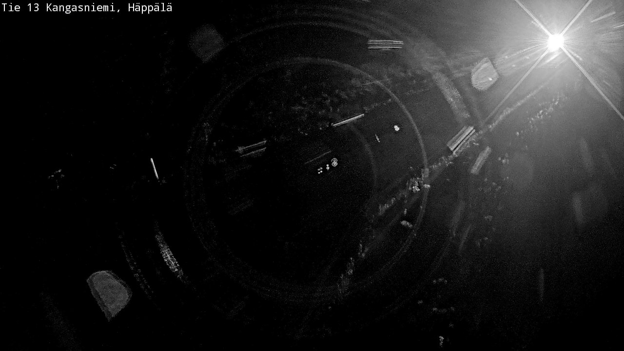 Weather Camera Image Road 13 Kangasniemi, Häppälä, Kangasniemi, Etelä-Savo
